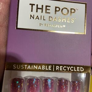 Glitter Press-On Nails